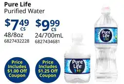 Restaurant Depot Pure Life Purified Water offer