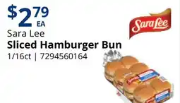 Restaurant Depot Sara Lee Sliced Hamburger Bun offer