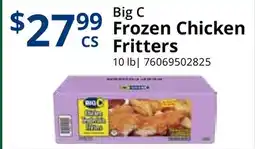 Restaurant Depot Big C Frozen Chicken Fritters offer
