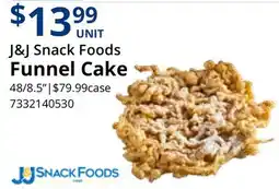 Restaurant Depot J&J Snack Foods Funnel Cake offer