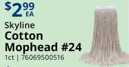 Restaurant Depot Skyline Cotton Mophead #24 offer
