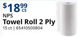 Restaurant Depot NPS Towel Roll 2 Ply offer