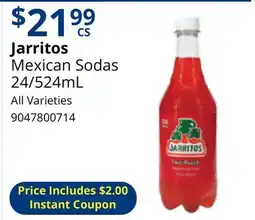 Restaurant Depot Jarritos Mexican Sodas offer