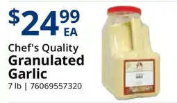 Restaurant Depot Chef's Quality Granulated Garlic offer