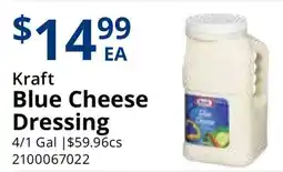 Restaurant Depot Kraft Blue Cheese Dressing offer
