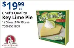 Restaurant Depot Chef's Quality Key Lime Pie offer
