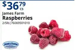 Restaurant Depot James Farm Raspberries offer