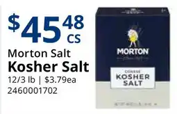 Restaurant Depot Morton Salt Kosher Salt offer