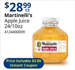 Restaurant Depot Martinelli's Apple Juice offer