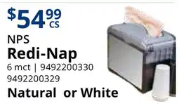 Restaurant Depot NPS Redi-Nap offer