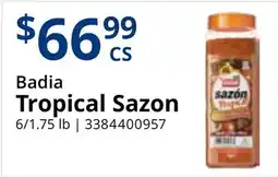 Restaurant Depot Badia Tropical Sazon offer