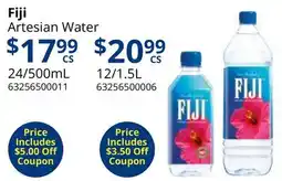 Restaurant Depot Fiji Artesian Water offer