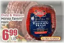 Key Food Dietz & Watson honey tavern ham offer