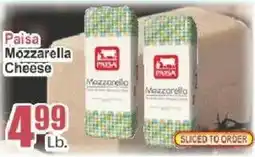 Key Food Paisa Mozzarella Cheese offer