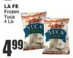 Key Food La Fe frozen yuca offer