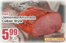 Key Food Deli Jamoneta Ahumada Cuban Style offer