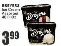 Key Food Breyers ice cream assorted offer