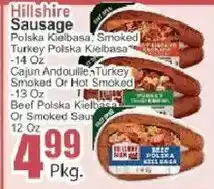 Key Food Hillshire Sausage offer