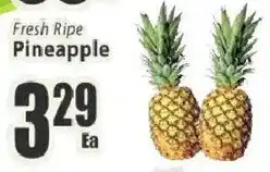 Key Food Fresh Ripe Pineapple offer
