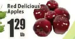 Key Food Red delicious apples offer