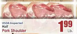 Key Food Usda inspected half pork shoulder offer