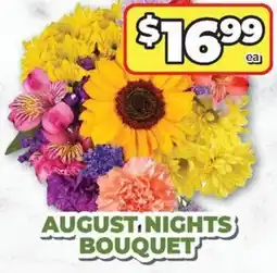 Price Cutter August Nights Bouquet offer
