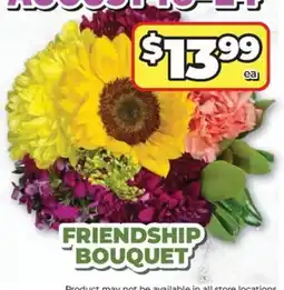 Price Cutter Friendship Bouquet offer