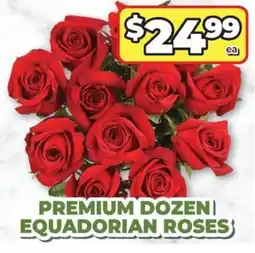 Price Cutter Premium Dozen Equadorian Roses offer