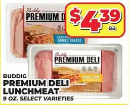 Price Cutter Buddig premium deli lunchmeat offer