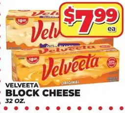 Price Cutter Velveeta block cheese offer