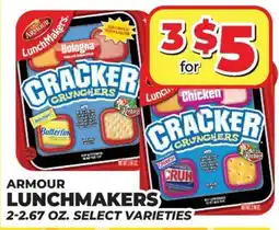 Price Cutter Armour Lunchmakers Cracker Crunchers offer