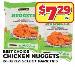 Price Cutter Best Choice Chicken Nuggets offer