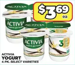 Price Cutter Activia yogurt offer