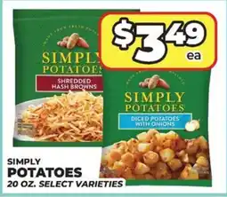 Price Cutter Simply potatoes offer