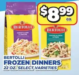 Price Cutter Bertolli frozen dinners offer