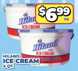 Price Cutter Hiland ice cream offer