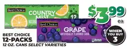 Price Cutter Best Choice 12-packs offer
