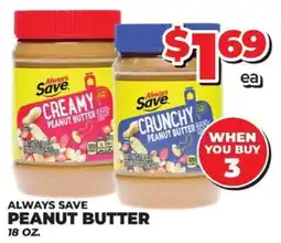 Price Cutter Always Save peanut butter offer