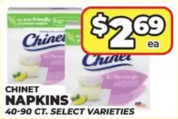 Price Cutter Chinet napkins offer