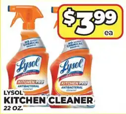 Price Cutter Lysol kitchen cleaner offer
