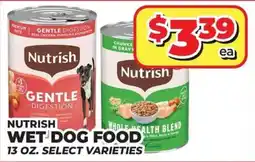 Price Cutter Nutrish wet dog food offer