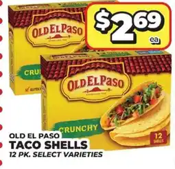 Price Cutter Old El Paso Taco Shells offer