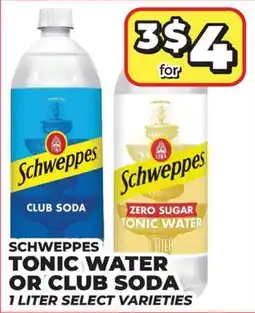 Price Cutter Schweppes tonic water or club soda offer