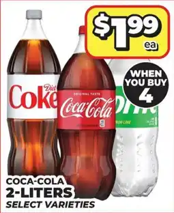 Price Cutter Coca-Cola 2-Liters offer