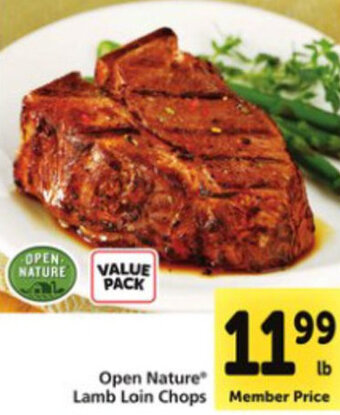 Safeway Open Nature Lamb Loin Chops offer