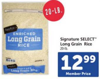 Safeway Signature Select Long Grain Rice offer