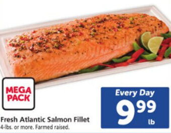 Safeway Fresh Atlantic Salmon Fillet offer