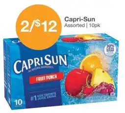 Kinney Drugs Capri-Sun fruit punch offer