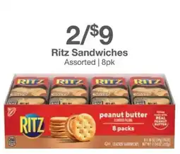 Kinney Drugs Ritz Sandwiches offer