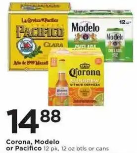Corona, Modelo or Pacifico